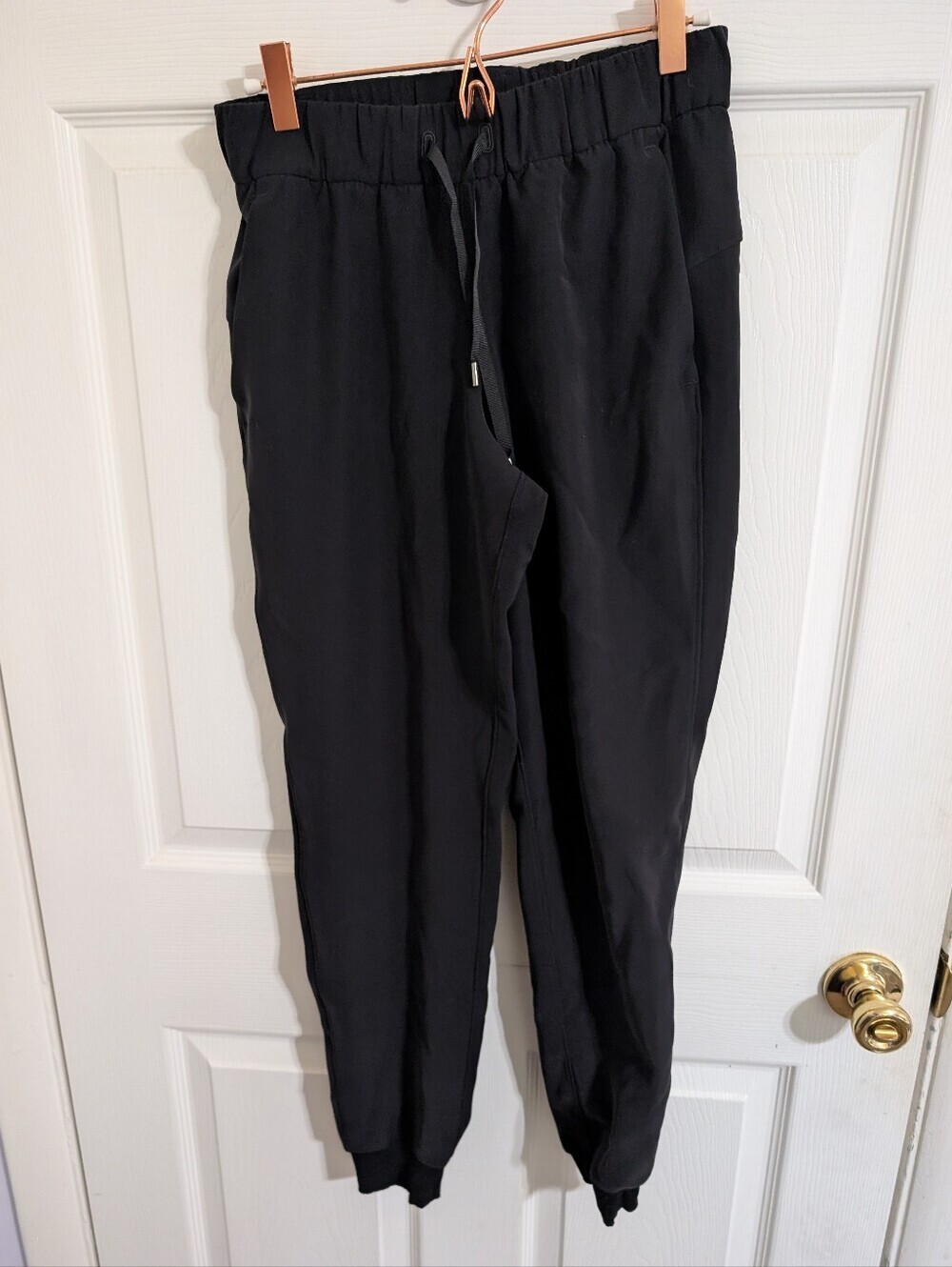 Lululemon On The Fly Womens Joggers Black Pants w5bzds Active Size 4